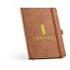 Howthorne A5 Notebook rPU cover. 70gsm FSC 196 pages Light brown | No Branding | not available | not available | not available