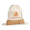 Orizaba Drawstring Bag rCotton 180gsm and Cork Natural | No Branding | not available | not available | not available