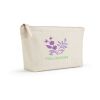 Cairo L. Toiletry Bag 3.9L 320 gsm rCotton with zipper Natural | No Branding | not available | not available | not available