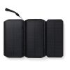Nordic Drift Titan 10.000mAh solar powerbank with 3 panels black | No Branding | not available | not available