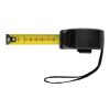 5M/19 mm measuring tape with stop button, RCS-recycled plastic black | No Branding | not available | not available