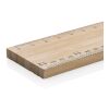 Timberson extra thick 30cm double sided bamboo ruler brown | No Branding | not available | not available
