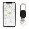 Keyfinder keychain with worldwide locating and USB C black-grey | No Branding | not available | not available