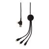 Light up logo 6-in-1 cable black | No Branding | not available | not available