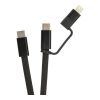 Arc RCS recycled Ultra-thin 60W 2 in 1 magnetic cable black | No Branding | not available | not available