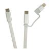 Arc RCS recycled Ultra-thin 60W 2 in 1 magnetic cable grey | No Branding | not available | not available