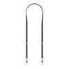 Nivo RCS recycled PET Crossbody lanyard black | No Branding | not available | not available