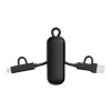 Urban Vitamin Dublin 100W 4 -in-1 keychain cable black