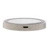 Wheat Straw 5W round wireless charging pad brown | No Branding | not available | not available