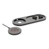 Encore 10W wireless charging valet tray black | No Branding | not available | not available