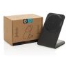 VoltPerch RCS recycled plastic 15W magnetic wireless charger black | No Branding | not available | not available
