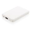 5.000 mAh Pocket Powerbank with integrated cables white | No Branding | not available | not available