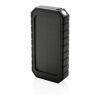 RCS recycled plastic Solar powerbank with 10W Wireless black | No Branding | not available | not available