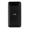 RCS standard recycled plastic wireless powerbank black | No Branding | not available | not available