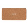 Wheatstraw wireless charging speaker brown | No Branding | not available | not available