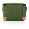 Impact AWARE RPET two tone cooler bag with cork detail green | No Branding | not available | not available | not available