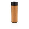 Bogota vacuum bamboo coffee mug brown | No Branding | not available | not available