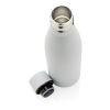 RCS Recycled stainless steel solid vacuum bottle white | No Branding | not available | not available