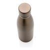 RCS Recycled stainless steel solid vacuum bottle brown | No Branding | not available | not available