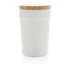 GRS RPP mug with FSC® bamboo lid White | No Branding | not available | not available