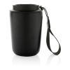 Cuppa RCS re-steel vacuum tumbler with lanyard black | No Branding | not available | not available