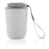 Cuppa RCS re-steel vacuum tumbler with lanyard white | No Branding | not available | not available