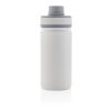 Vacuum stainless steel bottle with sports lid 550ml white-grey | No Branding | not available | not available