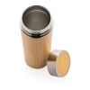 Leak proof bamboo vacuum bottle brown | No Branding | not available | not available
