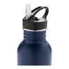 Deluxe stainless steel activity bottle navy | No Branding | not available | not available