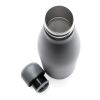 Solid colour vacuum stainless steel bottle 500 ml grey | No Branding | not available | not available