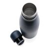 Solid colour vacuum stainless steel bottle 500 ml blue