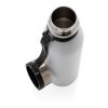 Copper vacuum insulated bottle with carry loop white | No Branding | not available | not available