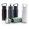 Leakproof vacuum on-the-go bottle with handle black | No Branding | not available | not available