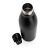 Solid colour vacuum stainless steel bottle 750ml black | No Branding | not available | not available
