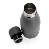 Solid colour vacuum stainless steel bottle 260ml grey | No Branding | not available | not available