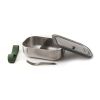 Black+Blum Stainless Steel Lunch Box Large olive green