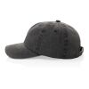 BEAU AWARE™ Washed 6 panel 270gsm cotton twill cap black | No Branding | not available | not available | not available