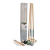 Wooden croquet set brown | No Branding | not available | not available
