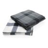 Soft plaid fleece blanket anthracite | No Branding | not available | not available | not available
