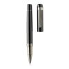 Swiss peak OSLO recycled stainless steel deluxe pen set black