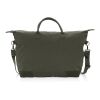 Kezar AWARE™ 500 gsm recycled canvas deluxe weekend bag green | No Branding | not available | not available | not available