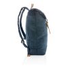 Canvas laptop backpack PVC free blue | No Branding | not available | not available | not available