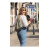 Impact AWARE™ Recycled cotton drawstring backpack 145g green | No Branding | not available | not available | not available