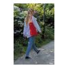 Impact AWARE™ Recycled cotton tote w/bottom 145g red | No Branding | not available | not available | not available