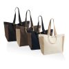 BEAU AWARE™ 400gsm recycled canvas all-round shopper white
