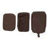 KENTO URBAN RCS recycled nylon packing cube set brown
