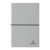 A5 recycled leather notebook light grey | No Branding | not available | not available