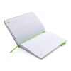 A5 Eco jute notebook green-green | No Branding | not available | not available