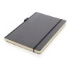 A5 FSC® deluxe hardcover notebook black | No Branding | not available | not available