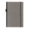A5 FSC® deluxe hardcover notebook grey | No Branding | not available | not available